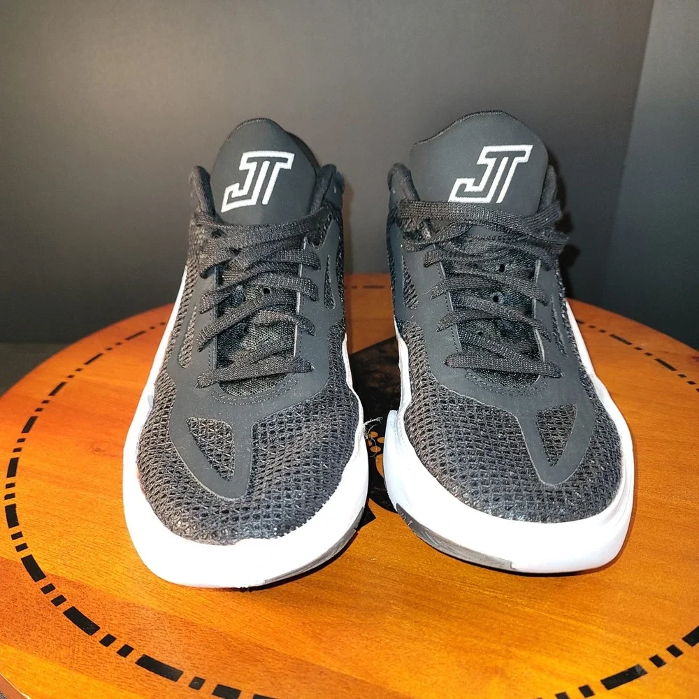 Jordan Tatum 1 St. Louis Black White Basketball Shoes DZ2863-001 Mens 8.5